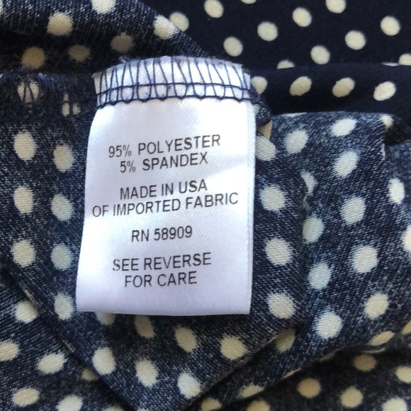 Alex Marie polka dot top Large - Picture 4 of 4